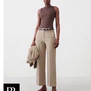 Banana Republic Straight Bi Stretch Ankle Pant NWT 10P